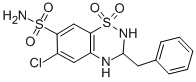 6-Chloro-1,1-Dioxo-3-(Phenylmethyl)-3,4-Dihydro-2H-Benzo[e][1,2,4]Thiadiazine-7-Sulfonamide Structure,1824-50-6Structure