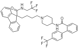 Lomitapide Structure,182431-12-5Structure