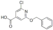 2-Benzyloxy-6-chloro-isonicotinic acid Structure,182483-63-2Structure