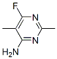 Pyrimidine, 4-amino-6-fluoro-2,5-dimethyl- (8ci) Structure,18260-68-9Structure