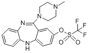 11-(4-Methyl-1-piperazinyl)-5h-dibenzo[b,e][1,4]diazepin-2-yl trifluoromethanesulfonate Structure,183140-97-8Structure