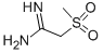 2-(Methylsulfonyl)ethanimidamide Structure,183180-66-7Structure