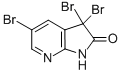 3,3,5-Tribromo-1H-pyrrolo[2,3-b]pyridin-2(3H)-one Structure,183208-32-4Structure