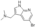 1-(5-Bromo-1H-pyrrolo[2,3-b]pyridin-3-yl)-N,N-dimethylmethanamine Structure,183208-54-0Structure