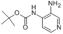 Tert-butyl 3-aminopyridin-4-ylcarbamate Structure,183311-28-6Structure