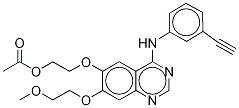 Desmethyl erlotinib acetate Structure,183320-15-2Structure