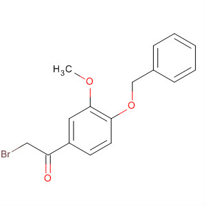 4-(Benzyloxy)-3-methoxyphenacyl bromide Structure,1835-12-7Structure