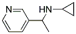 Cyclopropyl-(1-pyridin-3-yl-ethyl)-amine Structure,183609-12-3Structure