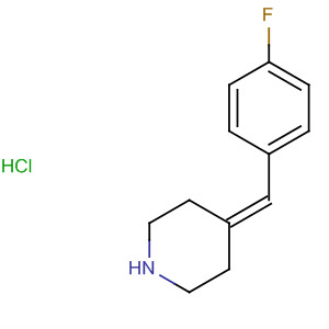 4-[(4-Fluorophenyl)methylene]piperidine, hydrochloride Structure,183950-14-3Structure