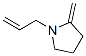 Pyrrolidine, 2-methylene-1-(2-propenyl)- (9ci) Structure,184288-52-6Structure