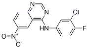 N-(3-chloro-4-fluorophenyl)-6-nitro-4-quinazolinamine Structure,184356-50-1Structure