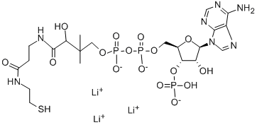 Coenzyme A Trilithium Salt,from Yeast(CoA-Li) Structure,18439-24-2Structure