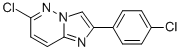 6-Chloro-2-(4-chlorophenyl)imidazo[1,2-b]pyridazine Structure,1844-56-0Structure