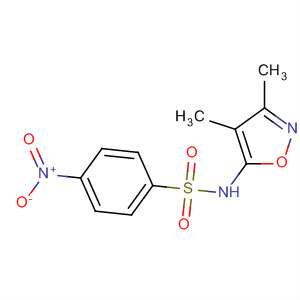 N-(3,4-dimethyl-5-isoxazolyl)-4-nitrobenzenesulfonamide Structure,184644-22-2Structure