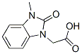 (3-Methyl-2-oxo-2,3-dihydro-1h-benzimidazol-1-yl)acetic acid Structure,1848-90-4Structure