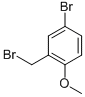 4-Bromo-2-(bromomethyl)-1-methoxybenzene Structure,184970-28-3Structure