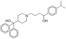 Decarboxy fexofenadine Structure,185066-37-9Structure