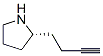 Pyrrolidine, 2-(3-butynyl)-, (r)- (9ci) Structure,185114-98-1Structure