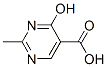 4-Hydroxy-2-methylpyrimidine-5-carboxylic acid Structure,18529-69-6Structure