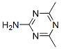 2-Amino-4,6-dimethyl-1,3,5-triazine Structure,1853-90-3Structure