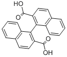 R-1,1-binaphthyl-2,2-dicarboxylic acid Structure,18531-96-9Structure