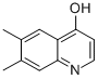 6,7-Dimethyl-4-hydroxyquinoline Structure,185437-33-6Structure