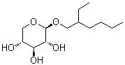 2-乙基己基D-吡喃木糖苷結(jié)構(gòu)式_185699-11-0結(jié)構(gòu)式