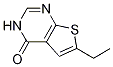 6-乙基噻吩[2,3-d]嘧啶-4(3H)-酮結(jié)構(gòu)式_18593-51-6結(jié)構(gòu)式