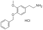 2-(3-Methoxy-4-phenylmethoxyphenyl)ethanaminehydrochloride Structure,1860-57-7Structure