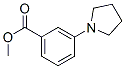 3-Pyrrolidin-1-yl-benzoic acid methyl ester Structure,186086-71-5Structure