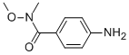 4-Amino-n-methoxy-n-methylbenzamide Structure,186252-52-8Structure