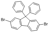 2,7-Dibromo-9,9-diphenylfluororene Structure,186259-63-2Structure