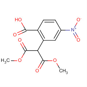 2-(1,3-Dimethoxy-1,3-dioxopropan-2-yl)-4-nitrobenzoic acid Structure,186390-71-6Structure