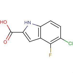 5-Chloro-4-fluoro-1h-indole-2-carboxylic acid Structure,186446-26-4Structure