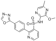 2-(4-(1,3,4-Oxadiazol-2-yl)phenyl)-n-(3-methoxy-5-methylpyrazin-2-yl)pyridine-3-sulfonamide Structure,186497-07-4Structure