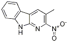 2-Nitro-3-methyl-9h-pyrido[2,3-b]indole Structure,186527-30-0Structure