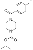 4-(4-Fluorobenzoyl)piperazine-1-carboxylic acid tert-butyl ester Structure,186595-68-6Structure