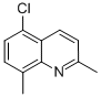 5-Chloro-2,8-dimethylquinoline Structure,186670-43-9Structure