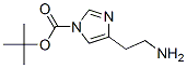 4-(2-Amino-ethyl)-imidazole-1-carboxylic acid tert-butyl ester Structure,186700-06-1Structure