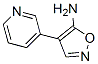 5-Isoxazolamine,4-(3-pyridinyl)-(9ci) Structure,186960-06-5Structure