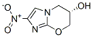 (S)-2-硝基-6,7-二氫-5H-咪唑[2,1-b][1,3]噁唑-6-醇結(jié)構(gòu)式_187235-08-1結(jié)構(gòu)式