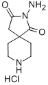 2-Amino-2,8-diazaspiro[4.5]decane-1,3-dione hydrochloride Structure,187344-85-0Structure