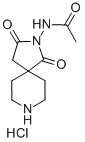 N-(1,3-dioxo-2,8-diazaspiro[4.5]dec-2-yl)acetamide hydrochloride Structure,187344-86-1Structure