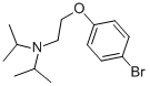 4-[2-N,n-diisopropylamino-ethoxy]phenylbromide Structure,187663-88-3Structure