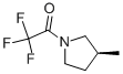 Pyrrolidine, 3-methyl-1-(trifluoroacetyl)-, (s)- (9ci) Structure,187670-59-3Structure