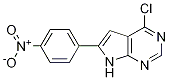 4-Chloro-6-(4-nitrophenyl)-7h-pyrrolo[2,3-d]pyrimidine Structure,187724-90-9Structure