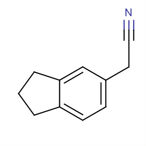 (5-茚烷基)乙腈結(jié)構(gòu)式_18775-43-4結(jié)構(gòu)式