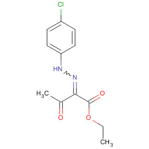 Butanoic acid, 2-[2-(4-chlorophenyl)hydrazinylidene]-3-oxo-, ethyl ester Structure,18794-97-3Structure