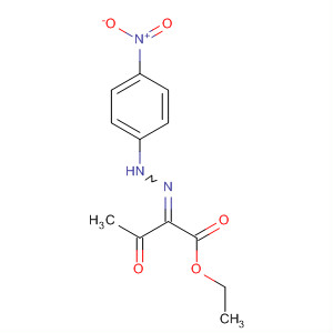 Butanoic acid, 2-[2-(4-nitrophenyl)hydrazinylidene]-3-oxo-, ethyl ester Structure,18795-00-1Structure