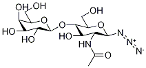 2-(乙酰氨基)-2-脫氧-4-O-(beta-D-吡喃半乳糖基)-beta-D-吡喃葡萄糖基疊氮化物結(jié)構(gòu)式_187988-46-1結(jié)構(gòu)式